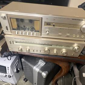 Marantz 5020b Stereo Cassette Deck Vintage Silver