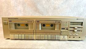76u590198 Marantz Vintage Stereo Dual Cassette Deck Sd 155 Dolby System Tested Working