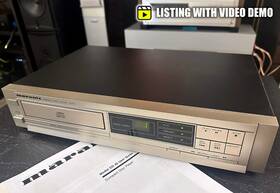 Cd40-mkii Marantz Cd40 Cd Player -rare Champagne Silver Serviced 30-day Guarantee