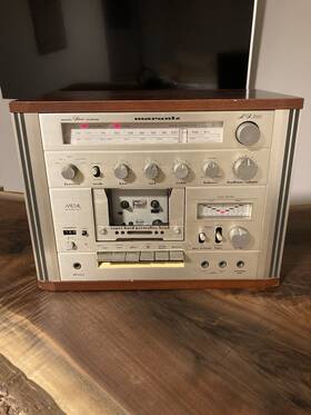 Ms300 Marantz Cassette Deck Stereo System. Powers Up
