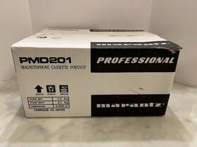 Marantz Pmd201u Professional Portable Cassette Recorder Open Box Unused