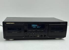 Sd555u Marantz Vintage Dual Stereo Cassette Tape Deck Player Recorder With Remote