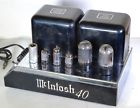 Mc-40 Mc40 Mcintosh Vintage Audio Tube Power Amplifier Mono