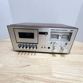 3538 Mcs Vintage Modular Component Systems Stereo Cassette Deck Plays And Records