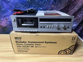 683-3531 Mcs Vintage Series Stereo Cassette Deck Model Mint With Box And Manual