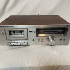 683-3540 Mcs Modular Component Systems Cassette Deck Parts Only Powers On
