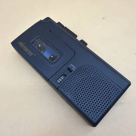 Mb2180 Memorex Handheld Microcassette Recorder Black 2-speed - Tested