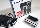 M-g100 Mg100 Sanyo Cassette Walkman Portable Stereo Vintage Complete In Box