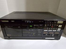 Da-l90 Mitsubishi Stereo Reciever 7 Cassette Autochanger No Remote Tested