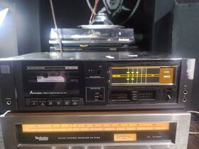 Dt-15c Mitsubishi Tested And Working Cassette Deck But Missing Face Plate On Light