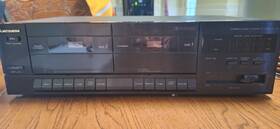 Dt-80 Mitsubishi Stereo Double Cassette Deck Tested No Remote
