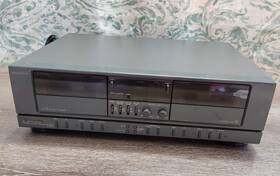 M-t5311 Mitsubishi Vintage Double Cassette Deck - Tested And Working
