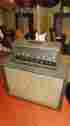 1483 Model Piggyback 1x15 Silvertone Vintage Circa 1965 Tube Amplifier Grey Amazing