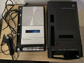 Concept-90 Motorola Vintage Rare Cassette Solid State Tape Recorder Gp 32 Gu