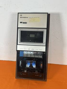 Gai6gw Motorola Vintage 1970s Solid State Cassette Recorder/player Untested