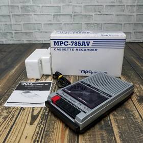 Mpc Mpc-785av Brand New Vintage A/v Audio Cassette Recorder With Box