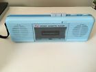 Ms-2063 Enterprex Vintage Life Magazine Stereo Cassette Tape Player Baby Blue