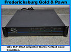 Mx1500a Qxc Qsc Amplifier Works Perfect Good Made In The Ship