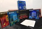 Mz-r70 Sony Minidisc Walkman Four Mini Discs