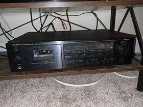 Cr-4a Nakamichi Cr-40 3 Head Cassette Deck Working Serviced 120v Converted