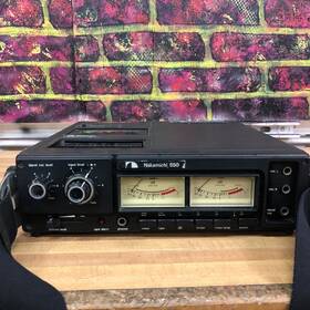 20251105 Nakamichi G.1 C Kg.14 550 Dual Tracer Portable Stereo Cassette No Pwr Supply