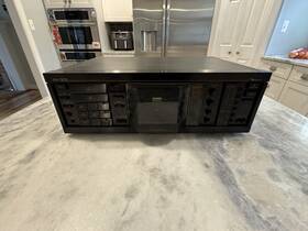 Nakamichirx-303 Nakamichi Rx-303 Unidirectional Cassette-deck For Repair -belts Replaced -read