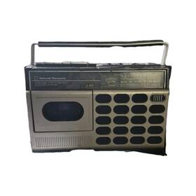National Panasonic Rq-544as Fm/am Radio Cassette Recorder Vintage Ac/battery