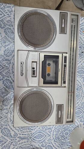 Rx-5100 National Panasonic Boombox Cassette Tape Recorder Player Radio Tested