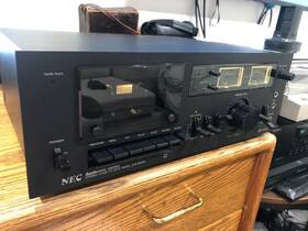 Auk-8000e Nec Vintage - Stereo Cassette Tape Deck Rare