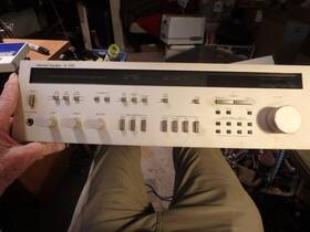 Hk-590i Onkyo Dx-c500 3m-vintage Harmon-kardon Synthesized Stereo Receiver Powers Up-untested