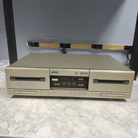 R-200a Onkyo K-100 Stereo Double Cassette Deck. Vintage 1990-91. Both Sides Sp Inch Read
