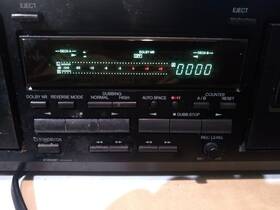 Rw255 Onkyo Double Cassette Deck Model Ta Parts Only Or Repairs Needed