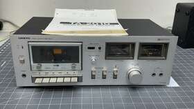 Ta-2010 Onkyo Vintage Stereo Cassette Tape Deck Recorder Inch For Parts Not Working