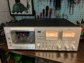 Ta-2080 Onkyo Rare Vintage High-end Integra 3-head Tape Deck Works Great