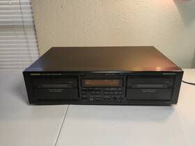 Ta-rw411 Onkyo Ta-aw411 Auto Rev Dual Stereo Cassette Tape Deck Tested