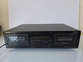 Ta-rw144 Onkyo Vintage Audiophile Dual Cassette Tape Player Recorder Dubbing