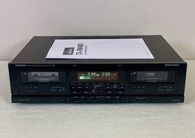 Ta-rw490 Onkyo Dual Auto Reverse Record Cassette Deck Reconditioned