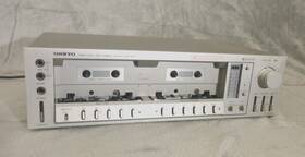 Ta-w80 Onkyo Stereo Dubbing Cassette Tape Deck Model For Parts Or Repair