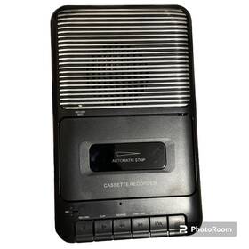 Ona138v504 Onn Vintage Cassette Tape Recorder Music Player