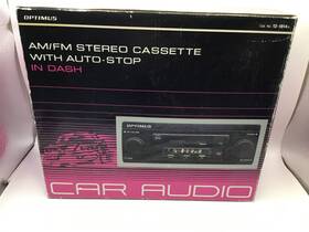 12-1814a Optimus New Stereo In Dash Am/fm Cassette Box Unused Vintage 1993