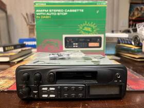 12-1998a Optimus Car Audio An Fm Stereo In Dash Cassette Box Used Vintage 1990s