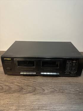 Act-53 Optimus High Speed Dubbing Stereo Cassette Deck