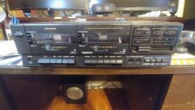 Sct-36 Optimus Radio Shack 14-658 #14-658 Dual Auto-reverse High Speed Dubbing Cassette Deck