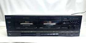 Sct-38 Optimus Vintage Dual Cassette Deck Tested And Works