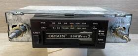 Ocs-1010 Orson Vintage Car Audio Cassette Player Stereo Radio 200 Watts # Works