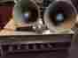 Pa-25b Lafayette Vintage Solid State W Fanon Speakers Microphone