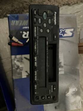 96300-21100 Panasonic 35wx1 Vintage Rare Shaft Stereo Cassette Deck Japan Untested