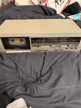 Qgs3206 Panasonic Vintage- Rs-636-cassette Deck- Dolby System