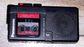 Rn-125 Panasonic Micro Cassette Recorder Rn-125. Works Great