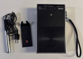 Rq-210 Panasonic Cassette Recorder Ic Portable With Case Microphone Japan